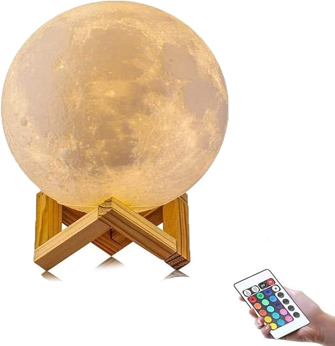 Bateria Powered LED Moon- 8cm