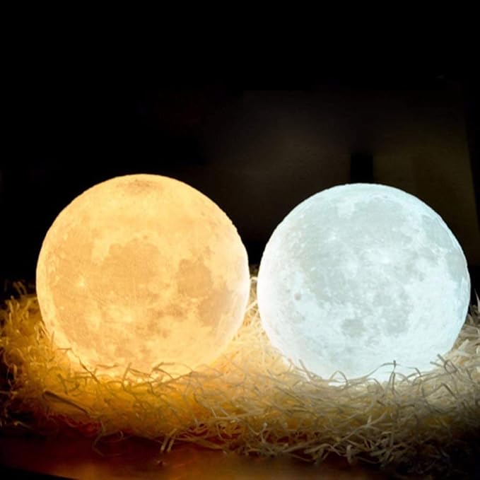 Bateria Powered LED Moon- 8cm