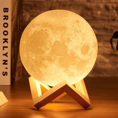 Bateria Powered LED Moon- 8cm